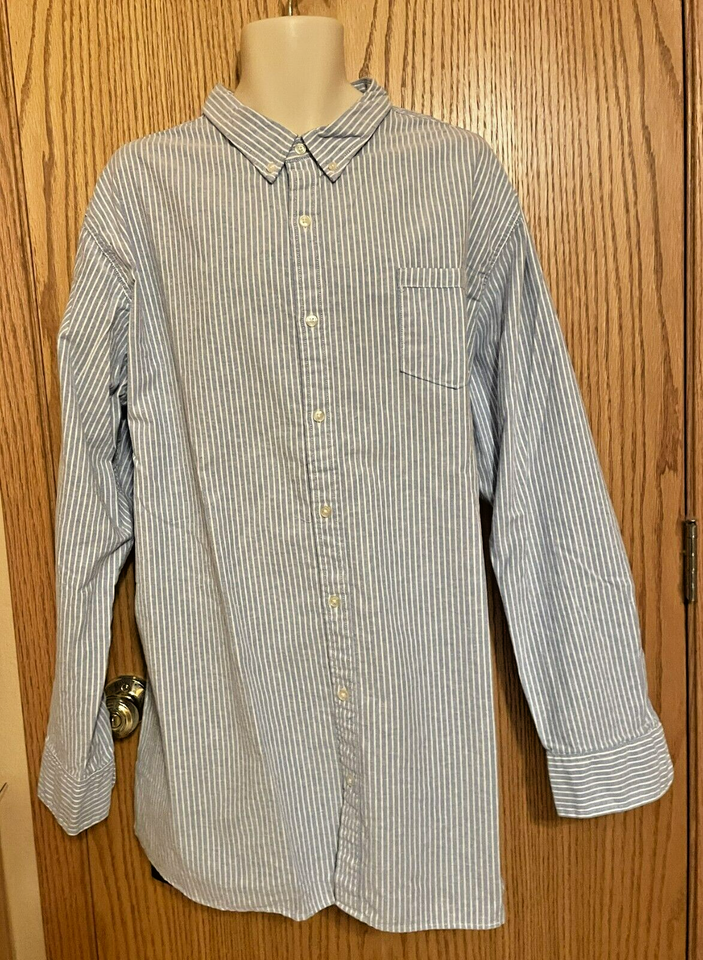 Sonoma Lifestyles Men&#39;s Long Sleeve button down shirt 3XLTALL - $16.50
