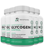 Restore Glycogen Control Blood Capsules, Blood Sugar Control Pills (5 Pack) - $155.74 CAD