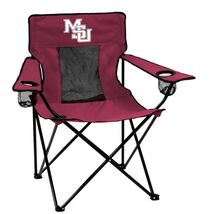 Mississippi State Bulldogs Arm Chair Maroon White NCAA Tailgating Camping - €53,98 EUR
