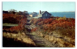 Autumn at Bakers Island Salem Massachusetts Unused Postcard - $14.84