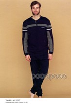 Pajamas Seraph for Man Long Sleeve Cotton Hot You 365 LINCLALOR 91027 - $34.60