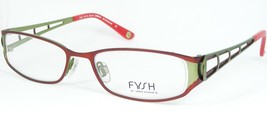 Fysh Uk I Urban Eyewear 3419 394 Red /LIME Eyeglasses Glasses 52-18-135 (Notes) - £62.30 GBP