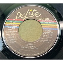 Frankie Avalon Venus 45 Pop Promo De-Lite Doj-1578 VG+ - £15.37 GBP