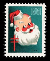1951 American Lung Association Christmas Seal, Single Scott WX155 Mint F... - $0.99
