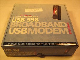 Sierra Wireless USB 598 BROADBAND MODEM EV-DO Rev A [j12] - £24.99 GBP