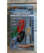 MagnaSpirit ~ Ion Charged Bracelet ~ Blue ~ Medium ~ Mind ~ Body &amp; Spirit - £11.71 GBP