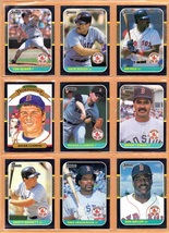 1987 Donruss Boston Red Sox Team Lot 28 Wade Boggs Jim Rice Tom Seaver R Clemens - £1.59 GBP