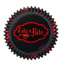 Vampire Take a Bite Standard Baking Cups 75 ct from Wilton 0280 NEW - $15.99