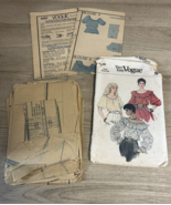 Vintage Very Easy Vogue Sewing Pattern No. 8265 Size 6/8/10 Peasant 3 Bl... - $9.89