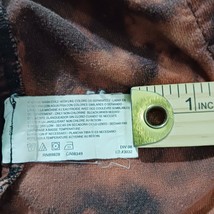 Jeanstar Women's Spandex Cotton Blend Black & Orange Dyed Pockets Jacket Size XL image 5