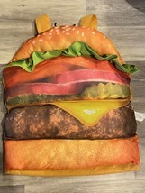 Cheeseburger Costume Hamburger Culver’s Halloween Costume One Size Fits ... - £23.70 GBP