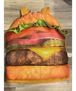 Cheeseburger Costume Hamburger Culver’s Halloween Costume One Size Fits ... - £23.42 GBP