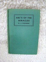 Vintage 1943 ABC&#39;s of the Miracles by J.J. Vangorder Hardback Book, No Dust Covr - £17.68 GBP