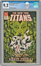 George Perez Collection Copy CGC 9.2 New Teen Titans Vol. 2 #43 Pérez Cover Art - $98.99