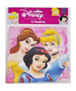 Disney Princess Lunch Napkins Birthday Party Decor Snow White Cinderella... - $112.65 MXN
