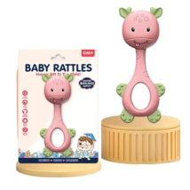 Giraffe Teether Rattle for Sensory &amp; Cognitive Development Infant Toy - New - £10.21 GBP