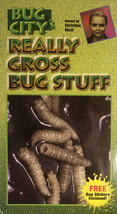 Bug City’s Really Gross Bug Stuff(Vhs 1998)CHRISTINA RICCI-VERY RARE-SHIP N 24HR - £220.94 GBP