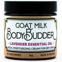 Body Budder Lavender Bates Family Farm Goat Milk Natural 4 oz Dry Skin  - £11.13 GBP
