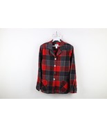 Vintage 90s Pendleton Womens Large Distressed Wool Button Shirt Jacket J... - $115.35 CAD