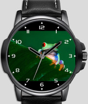 Red Eyed Tree Frog  Unique Unisex Beautiful Wrist Watch UK FAST - £43.03 GBP