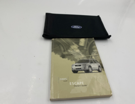 2005 Ford Escape Owners Manual Set with Case OEM N02B35008 - $19.79