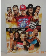 WWE Event Souvenir Program 2011 Wrestling SMACK DOWN RAW ECW RARE VHTF - €67,34 EUR