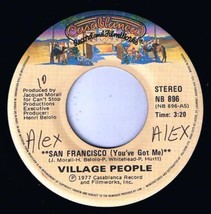 Village People San Francisco 45 rpm In Hollywood Everybody Is A Star Canadian Pr - £3.87 GBP