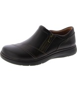 Clarks Women&#39;s Certina Pure Slip On Loafer, Dark Brown Leather, Size 6 Wide - $737.35 MXN