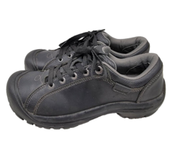 Keen Presidio Oxford Shoes Women Size 9 Black Casual Hiking Lace Up 1011399 - £26.83 GBP