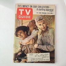 TV Guide 1966 Linda Evans Big Valley Barbara Stanwyck Feb 26-Mar 4 NYC M... - £7.40 GBP