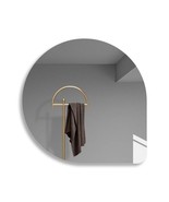 Modern Irregular Wall Mirror with LED Lighting - Frameless Cosmetic Vani... - $2,057.25 CAD+