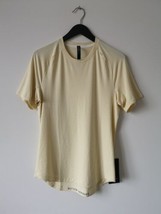 Nwt Lululemon Lchf Lemon Yellow Drysense Short Sleeve Top Shirt Men&#39;s Xl - £60.83 GBP