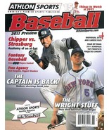 Derek Jeter unsigned New York Yankees Athlon Sports 2011 MLB Baseball Pr... - £7.97 GBP