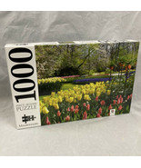 Keukenhof Gardens Tulips 1000 Piece Jigsaw Puzzle Mind Bogglers Europe - £10.97 GBP