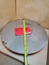 Stainless Steel 304 disk 11.5&quot; +- 18 Gage 0.040&quot; Plate Round Sheet *IN*STOCK*USA - £20.36 GBP