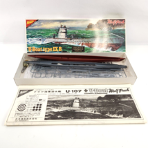 Nichimo German Submarine U-107 U-Boat Type IXB Model Kit 1:200 Scale Japan - £30.44 GBP