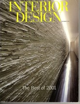 Interior Design Magazine Dec 2001 Volume 72 Number 15  The Best of 2001 - £7.96 GBP