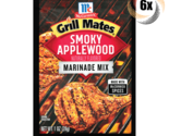 6x Packets McCormick Grill Mates Smoky Applewood Marinade Seasoning Mix ... - $20.00