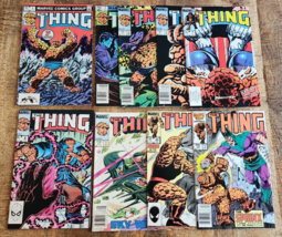 The Thing #1 2 4 6 7 8 14 24 34 Marvel Comic Book Lot of 9 VF- 7.5 Rhino App - £28.94 GBP