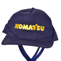 KOMAT&#39;SU Baseball Snapback Cap Navy Hat - $10.21