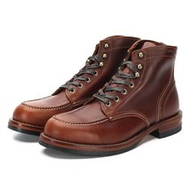 New Autumn Winter High Quality Men Shoes Vintage Handmade Genuine Leather Ankle  - £168.11 GBP