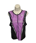 Sugoi Team in Training Womens Sleeveless Purple XL Cycling Jersey - $22.28