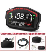 Motorcycle Universal LED LCD Speedometer Digital Backlight Odometer For 2,4 - $1,759.27 MXN