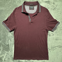 Denim &amp; Flower By Ricky Singh Short Sleeve Polo Shirt Men&#39;s Large 0763 - $524.72 MXN
