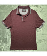 Denim &amp; Flower By Ricky Singh Short Sleeve Polo Shirt Men&#39;s Large 0763 - $524.72 MXN
