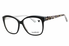 Bebe BB5214 001 Jet Eyeglasses New Authentic - $25.71