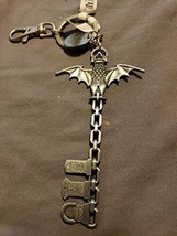 Disney Parks Haunted Mansion Bat Master Graves Key Keychain - $29.69