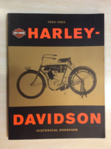 HARLEY-DAVIDSON 1903 - 1993 Historical Overview - Softcover - £38.45 GBP