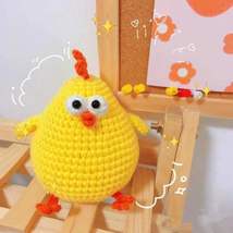 Cheritta Knitting kits Delicate Cute Chick Beginner Bundle Crochet Kit (... - £14.25 GBP