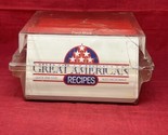 368 Great American Recipes 1988 Cards #1-18 in Plastic (Damaged) Box Coo... - $34.65